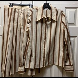 Vintage Schnell woman’s tennis apparel sz Lg